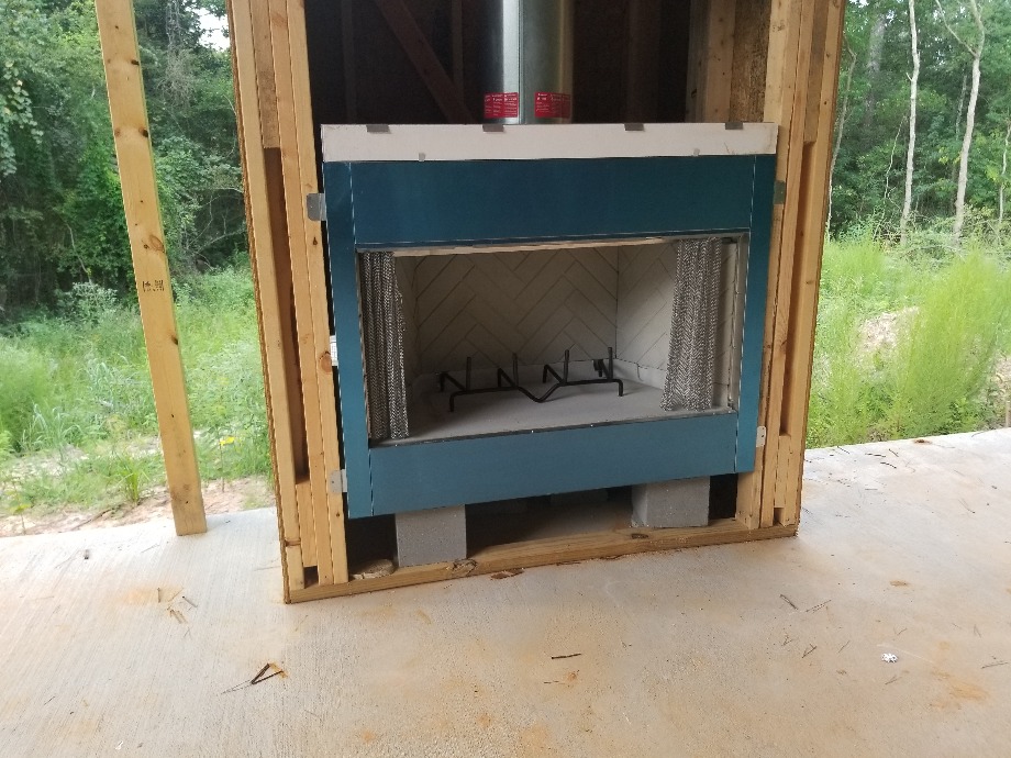 Fireplace insert install  Pearl River County, Mississippi  Fireplace Installer 