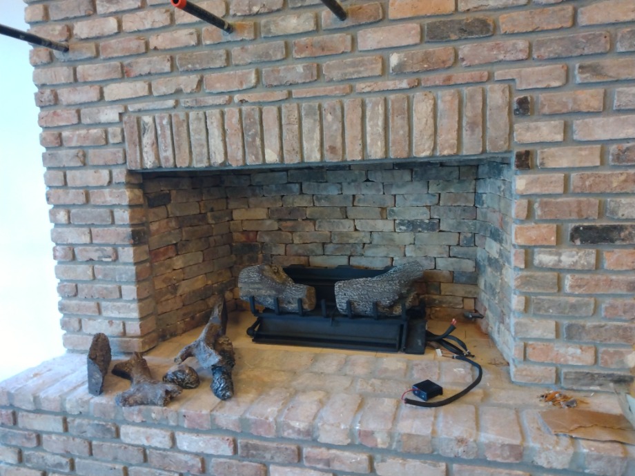 Gas Logs Installed  Poplarville, Mississippi  Fireplace Sales 