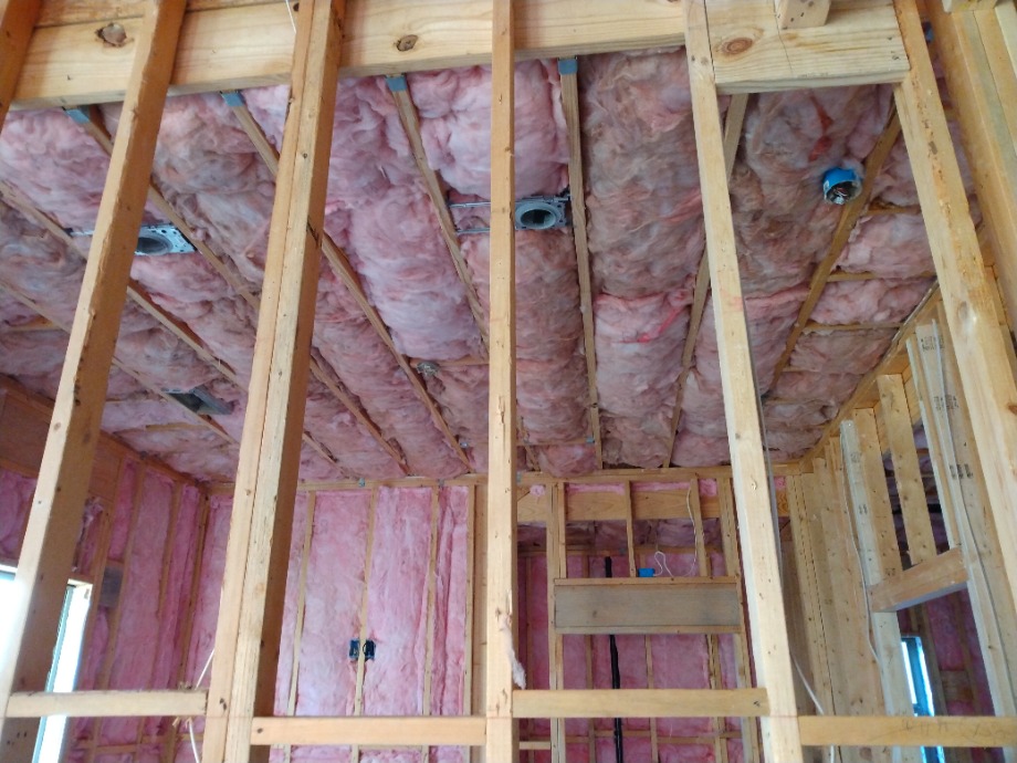Insulation in house  Escatawpa, Mississippi  Fireplace Sales 