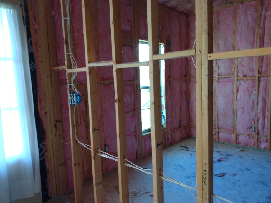 Insulation in house  Ascension Parish, Louisiana  Fireplace Sales 