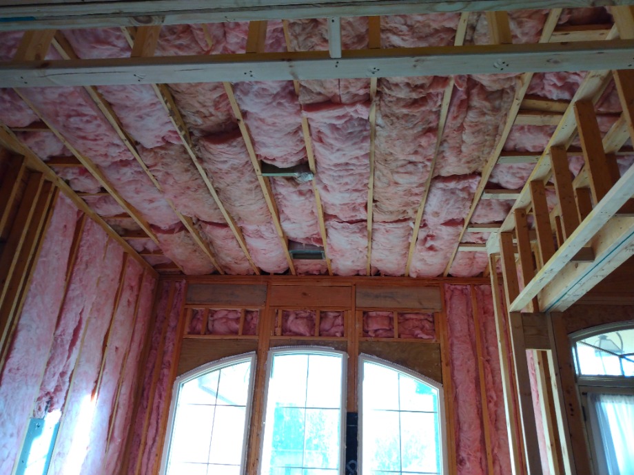 Insulation in house  Magnolia, Mississippi  Fireplace Sales 