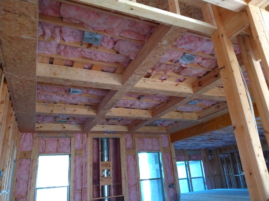 Insulation in house  Covington County, Mississippi  Fireplace Sales 