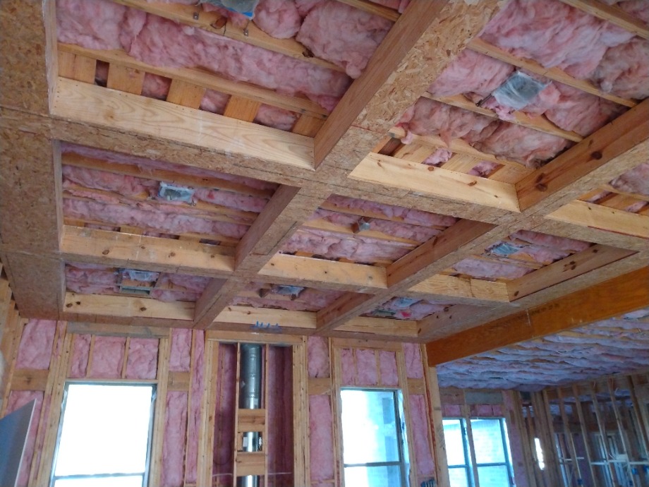 Insulation in house  Beaumont, Mississippi  Fireplace Sales 