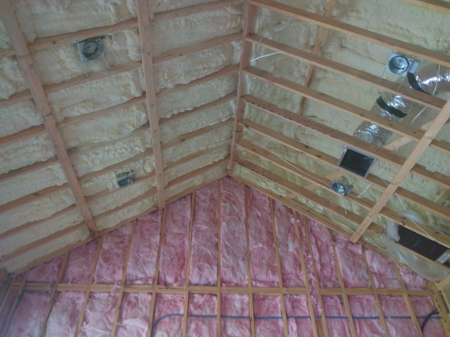 Insulation batts and spray foam  Lacombe, Louisiana  Fireplace Sales 