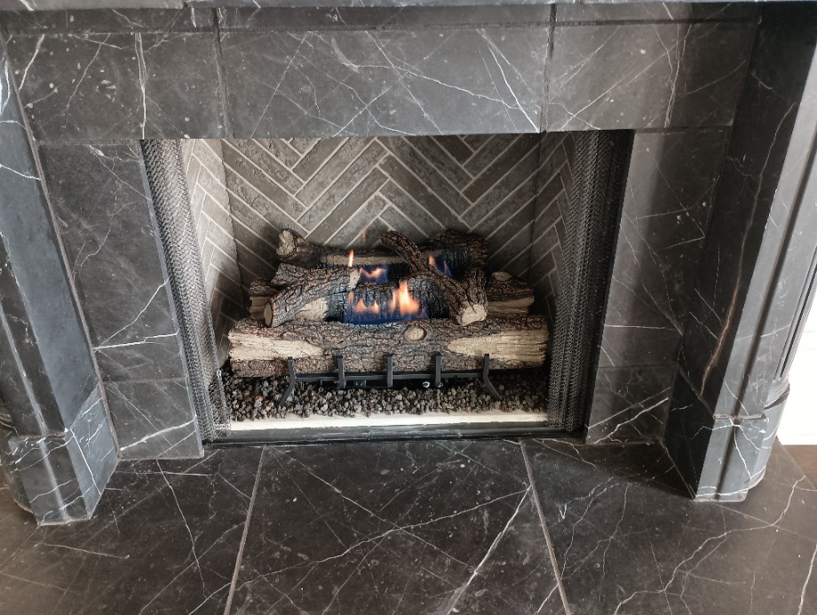 Gas log installation   Pearl River County, Mississippi  Fireplace Installer 