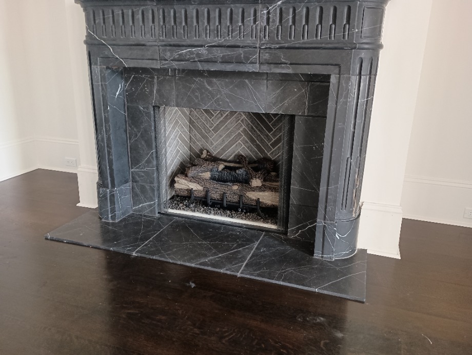 Gas log installation  Fireplace Installer 